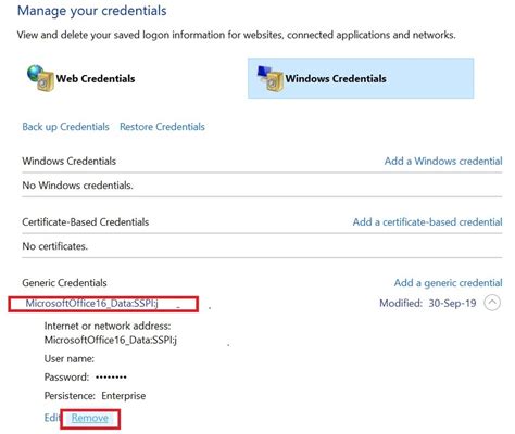 Outlook prompts for credentials .